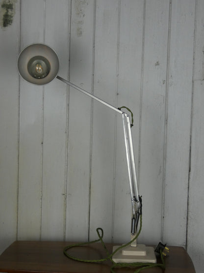 VINTAGE HERBERT TERRY 1227 ANGLEPOISE TWO STEP BASE - -DESK LAMP ( HP)