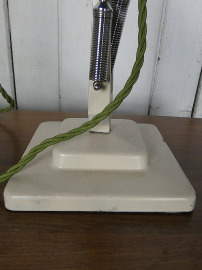 VINTAGE HERBERT TERRY 1227 ANGLEPOISE TWO STEP BASE - -DESK LAMP ( HP)