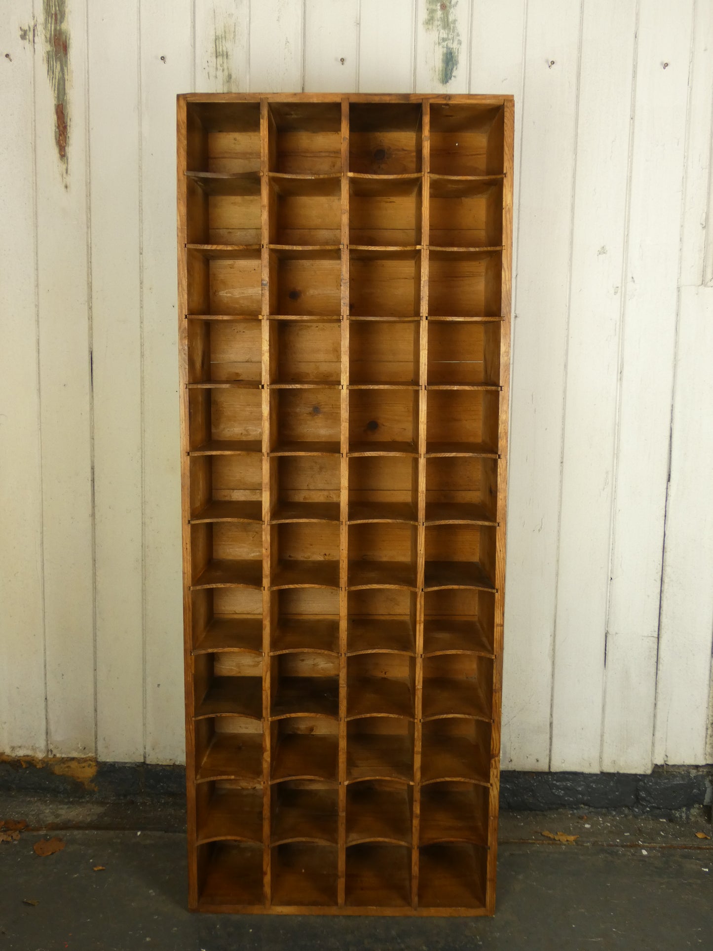 Pine Pigeon Hole & Wine Holder – Fully Cleaned & Waxed Kitchen Storage