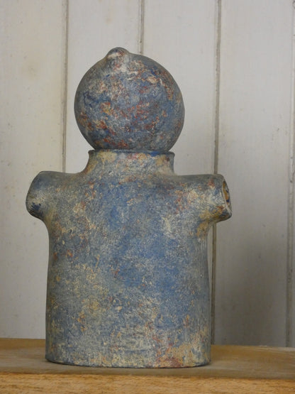 Mid-Century Italian Pottery Male & Female Figures – Possibly Raymor, Removable Heads