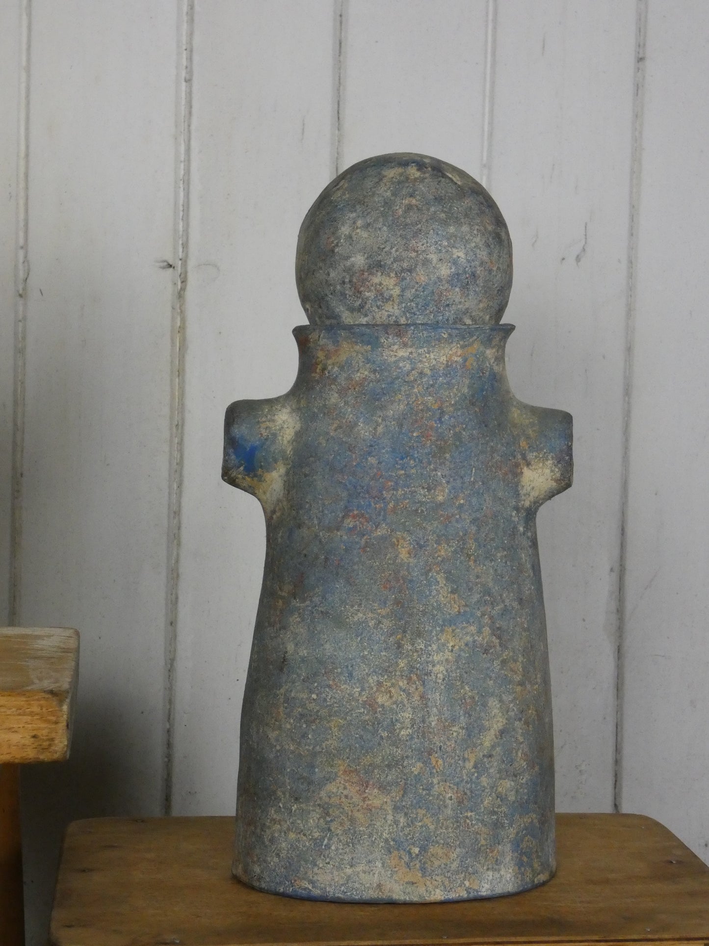 Mid-Century Italian Pottery Male & Female Figures – Possibly Raymor, Removable Heads