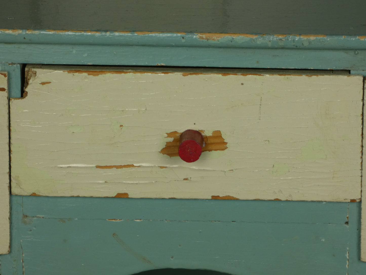 Vintage Tri-ang Wooden Toy Shop Display Cabinet