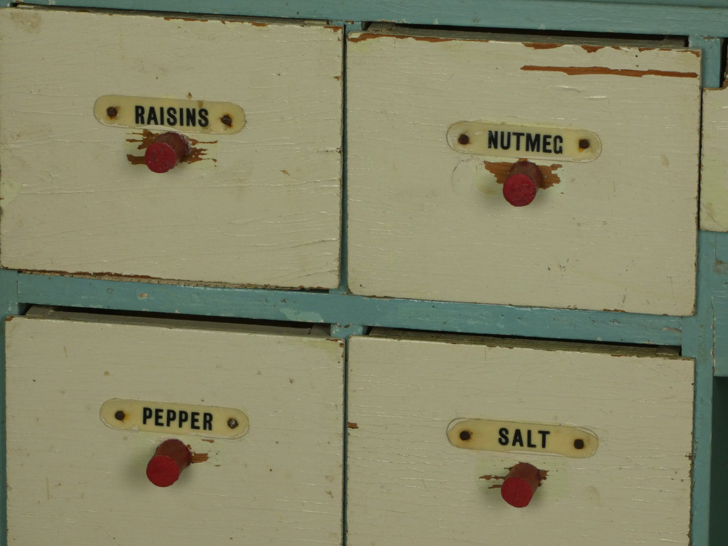 Vintage Tri-ang Wooden Toy Shop Display Cabinet