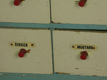 Vintage Tri-ang Wooden Toy Shop Display Cabinet