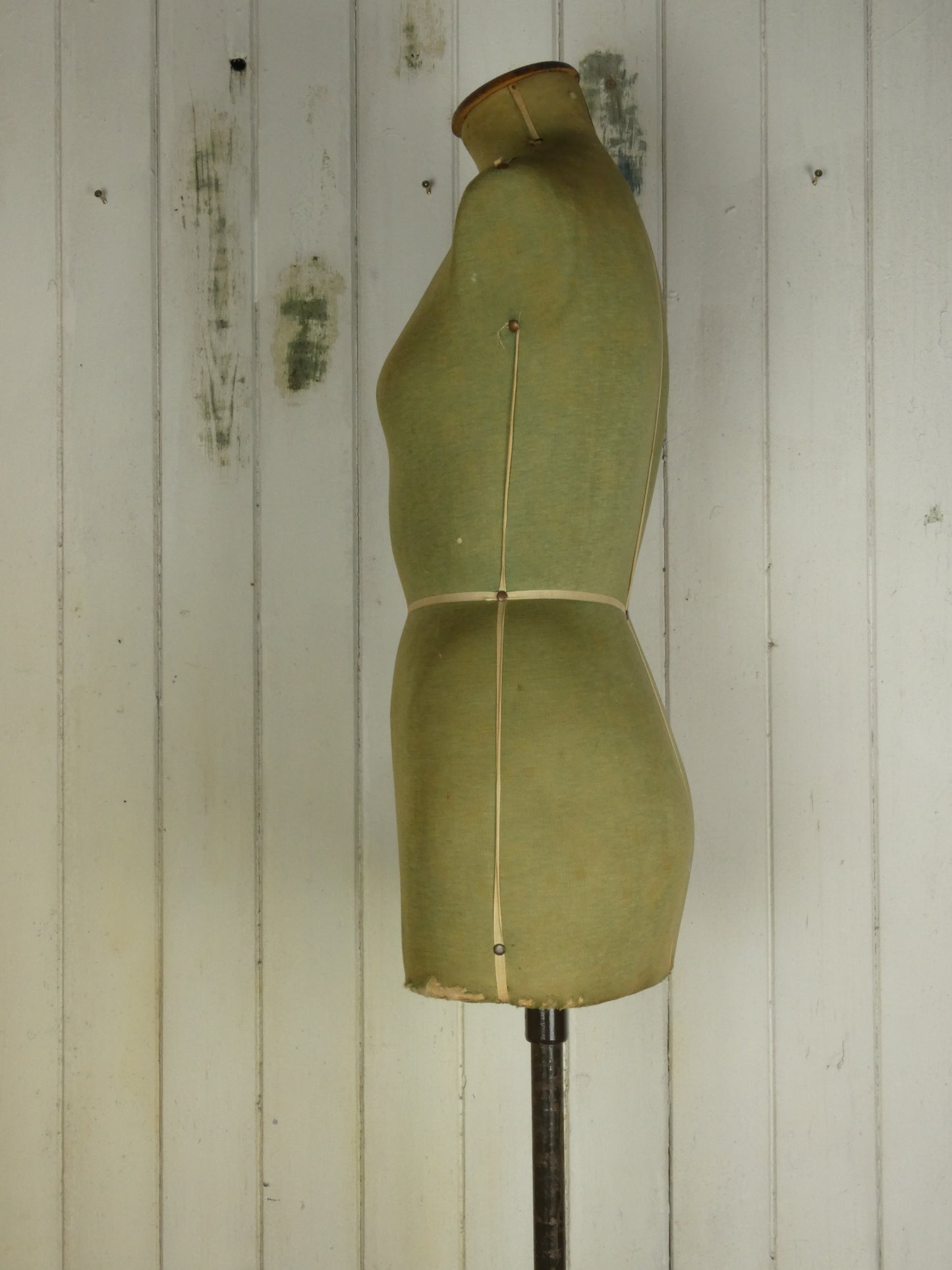 Vintage Tailor’s Dressmaker’s Mannequin on Metal Stand