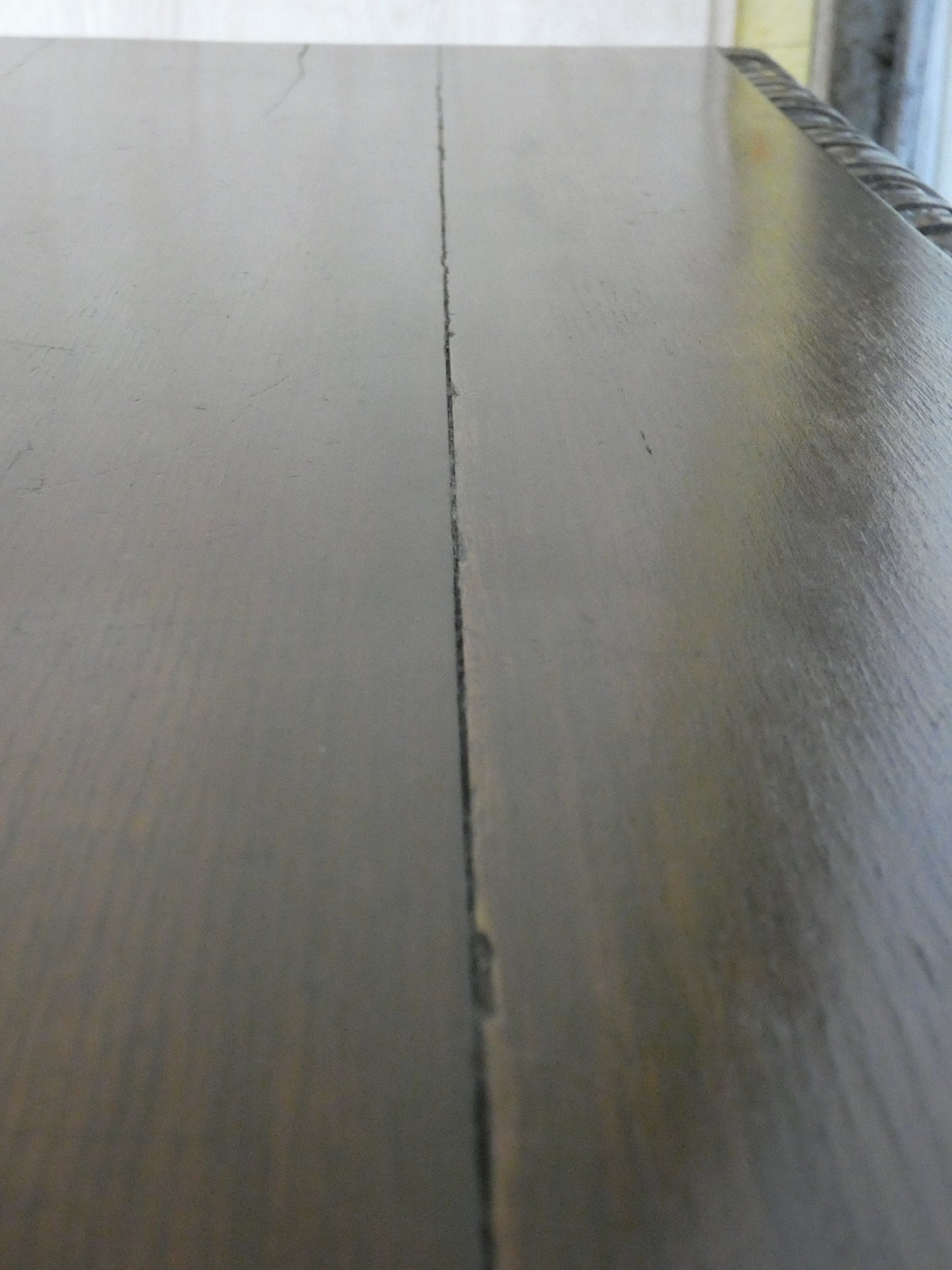 Late Victorian Carved Oak Hall Table with Pierced Gallery Back, Circa 1900