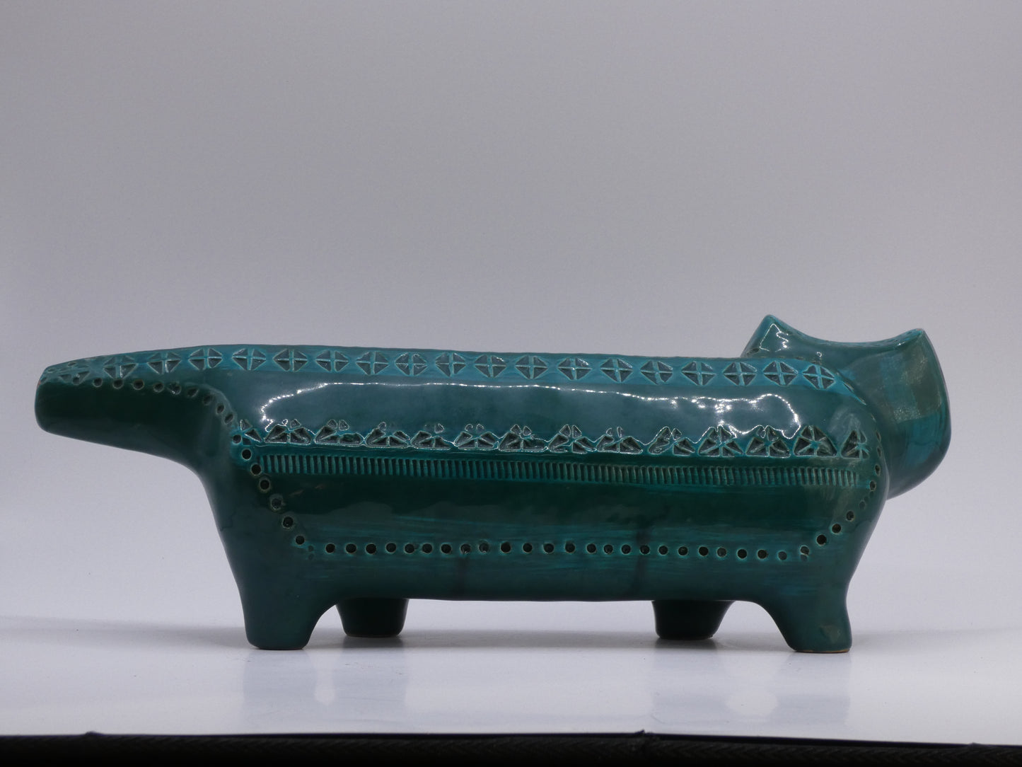 Medium Aldo Londi Bitossi Cat – Iconic Mid-Century Italian Ceramic