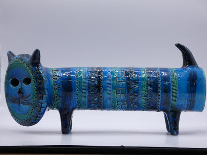 Large Aldo Londi Bitossi Cat – Iconic Mid-Century Italian Ceramic