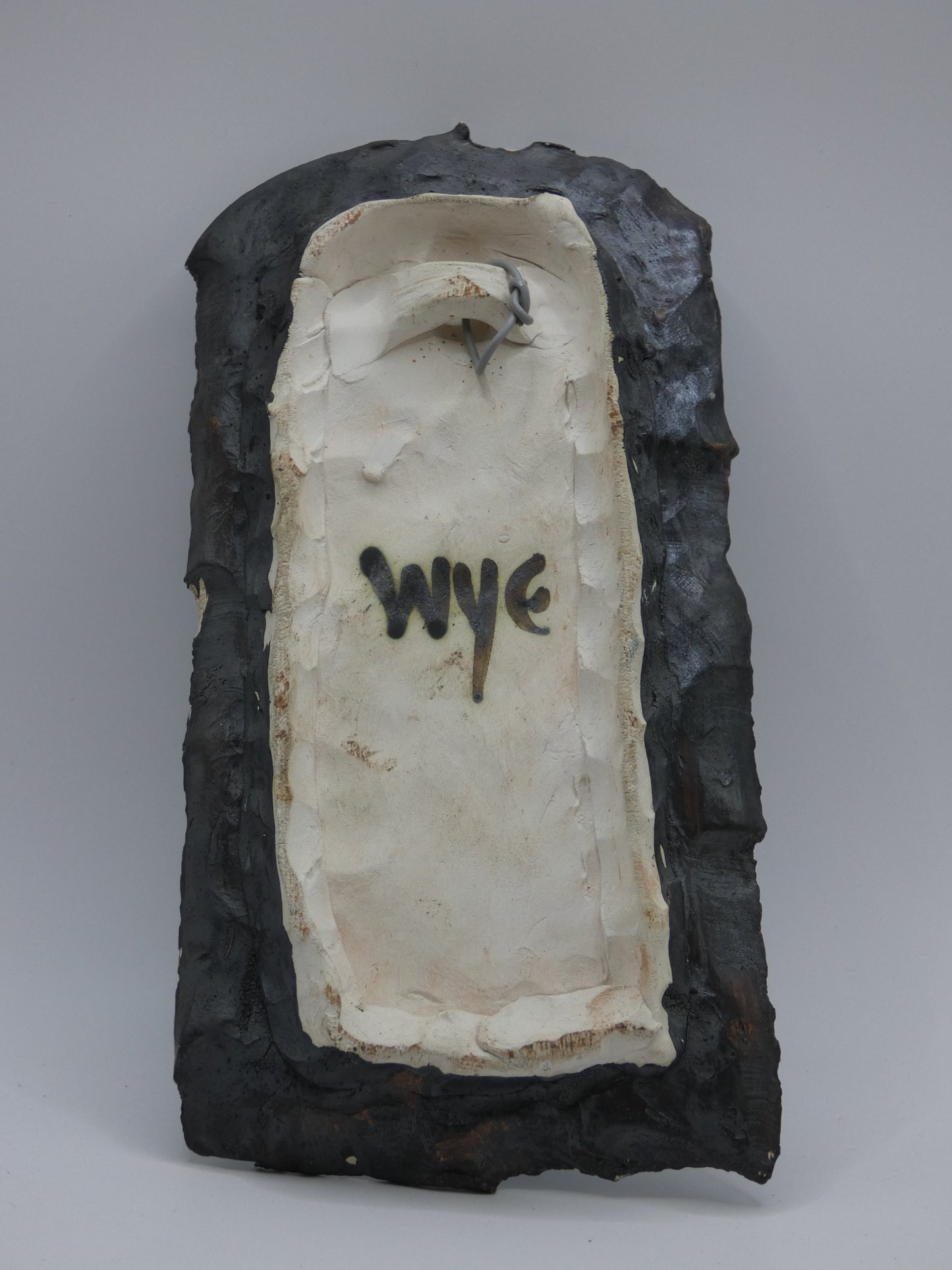 Wye Pottery Adam Dworski Madonna and Child ceramic wall plaque