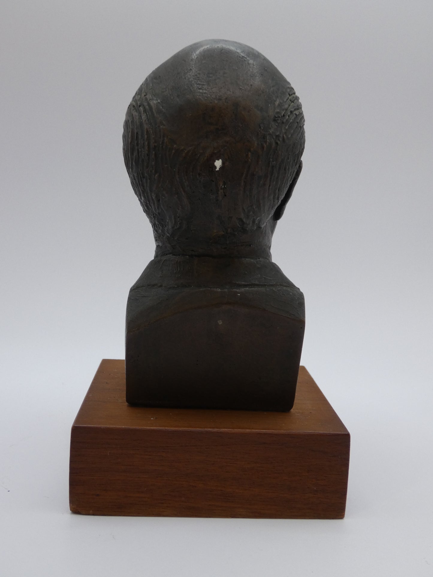 Bronze Bust of Dr Forrest C. Shaklee – Vintage Figurative Sculpture