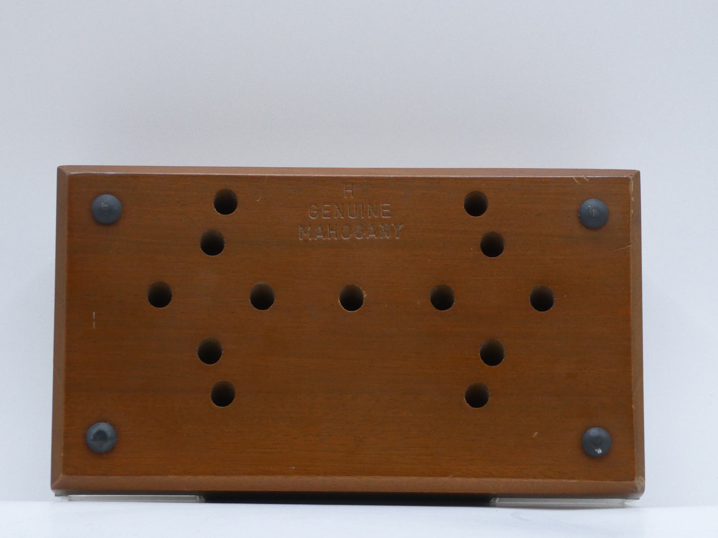 Vintage Mid-Century Taylor Desk Barometer on Wooden Base - USA