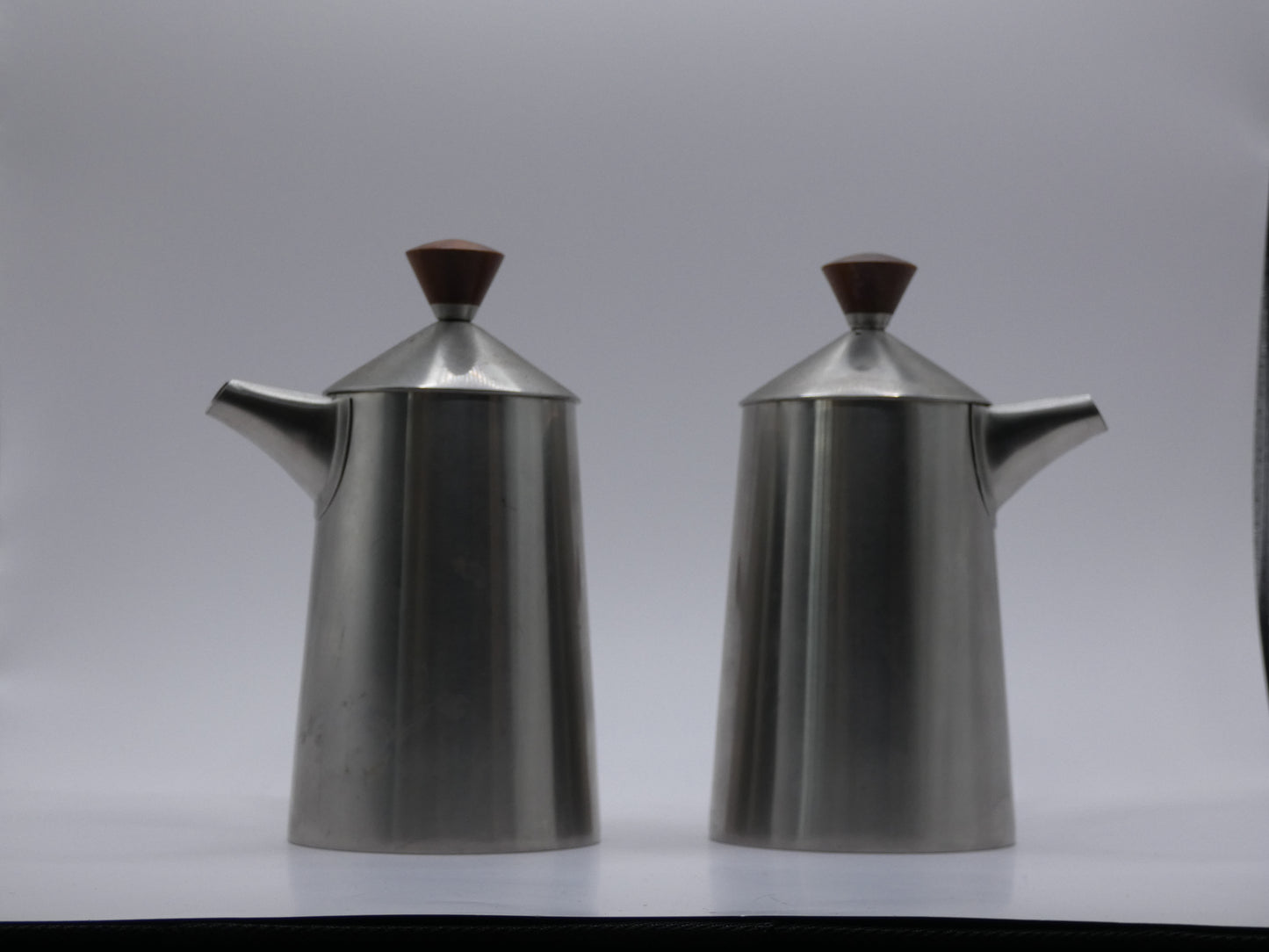 Robert Welch Old Hall Campden Coffee Pot Set – Mid-Century Stainless Steel, England 1950s