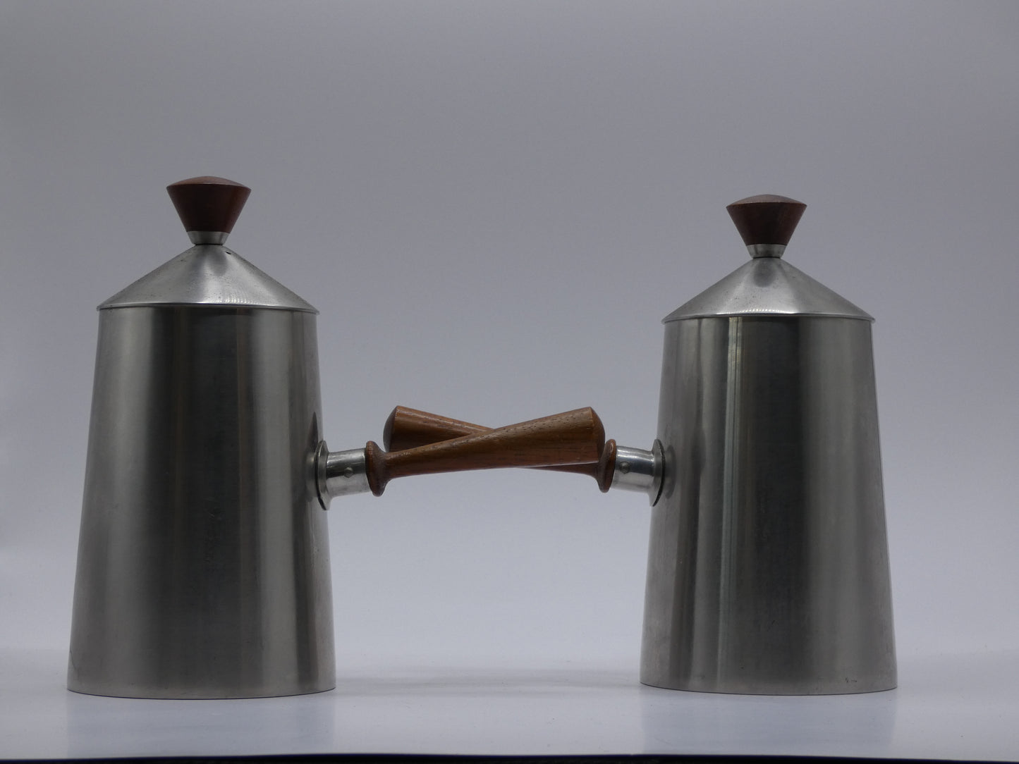 Robert Welch Old Hall Campden Coffee Pot Set – Mid-Century Stainless Steel, England 1950s