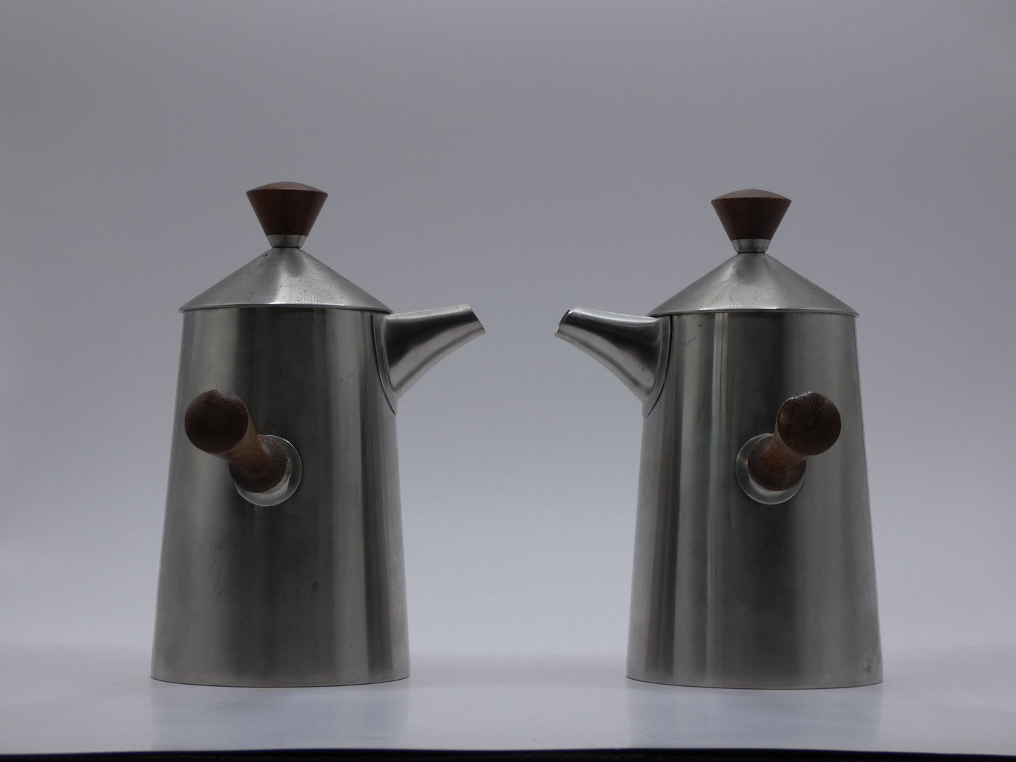 Robert Welch Old Hall Campden Coffee Pot Set – Mid-Century Stainless Steel, England 1950s