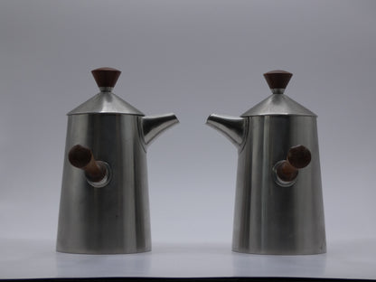 Robert Welch Old Hall Campden Coffee Pot Set – Mid-Century Stainless Steel, England 1950s