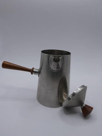 Robert Welch Old Hall Campden Coffee Pot Set – Mid-Century Stainless Steel, England 1950s