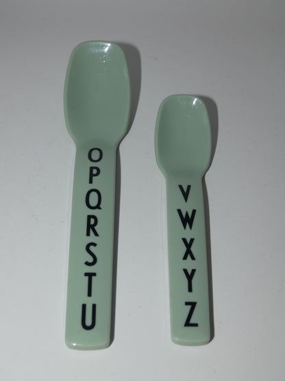 Design Letters Kids Cutlery Set  - Typography by Arne Jacobson