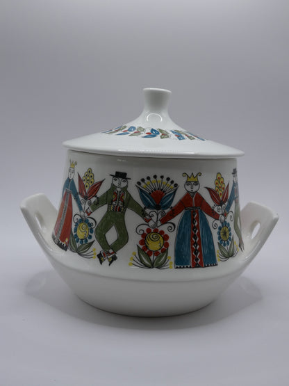 Figgjo Norway Saga Soup Tureen – Turi Gramstad Oliver Scandinavian Mid-Century Porcelain