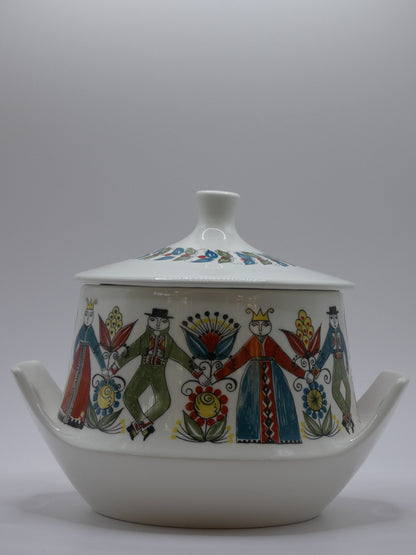 Figgjo Norway Saga Soup Tureen – Turi Gramstad Oliver Scandinavian Mid-Century Porcelain