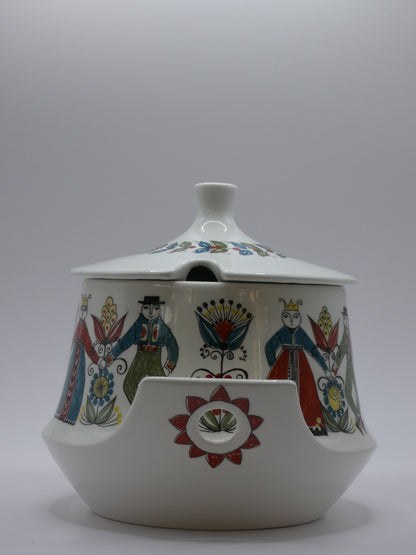 Figgjo Norway Saga Soup Tureen – Turi Gramstad Oliver Scandinavian Mid-Century Porcelain