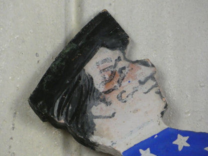 Vintage Folk Art Wooden Cycling Man / Toy – Handcrafted 1940s Kinetic Sculpture with Bell