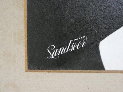 Vintage Portrait Photograph of “Jimmy Lee” | 1940s–1950s Character Study | Framed Black & White Photography