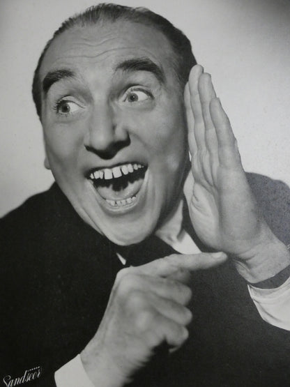 Vintage Portrait Photograph of “Jimmy Lee” | 1940s–1950s Character Study | Framed Black & White Photography