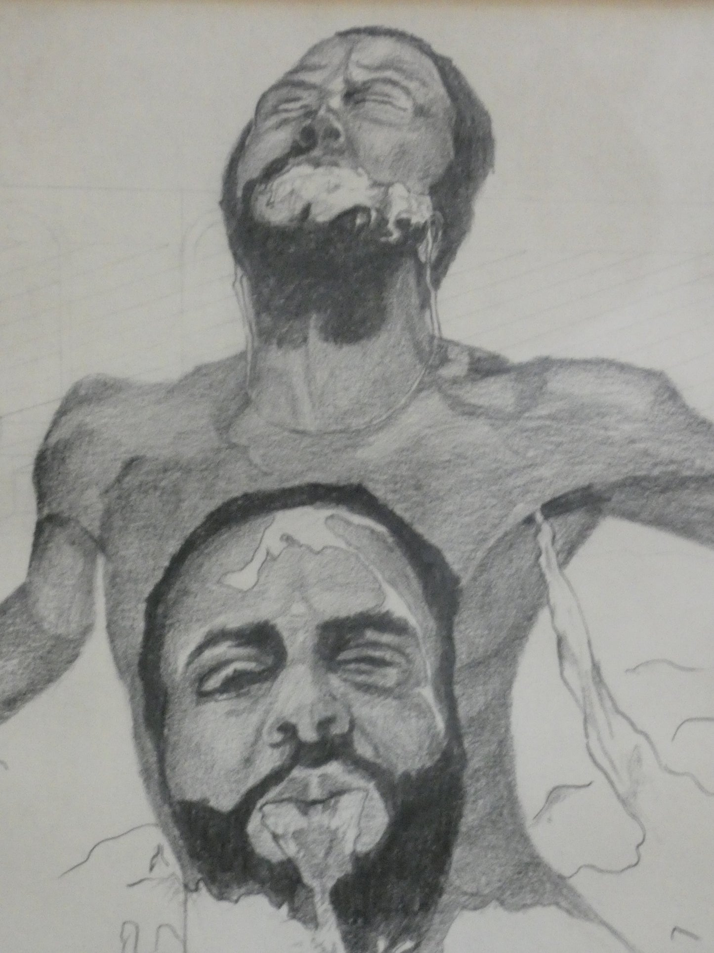 Grover Washington Jr. Portrait | Original Pencil Drawing | Framed Jazz Music Artwork | 35.5cm