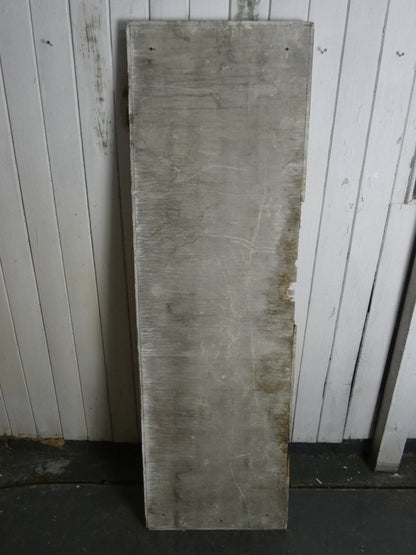 Vintage “No Parking” Wooden Sign – 1950s/60s Industrial Wall Sign with Red Lettering & Patina