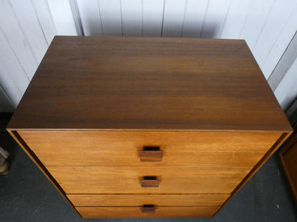 G Plan Mid Century Chest of Drawers – Kofod Larsen Denmark Range – Vintage Teak Tallboy Storage