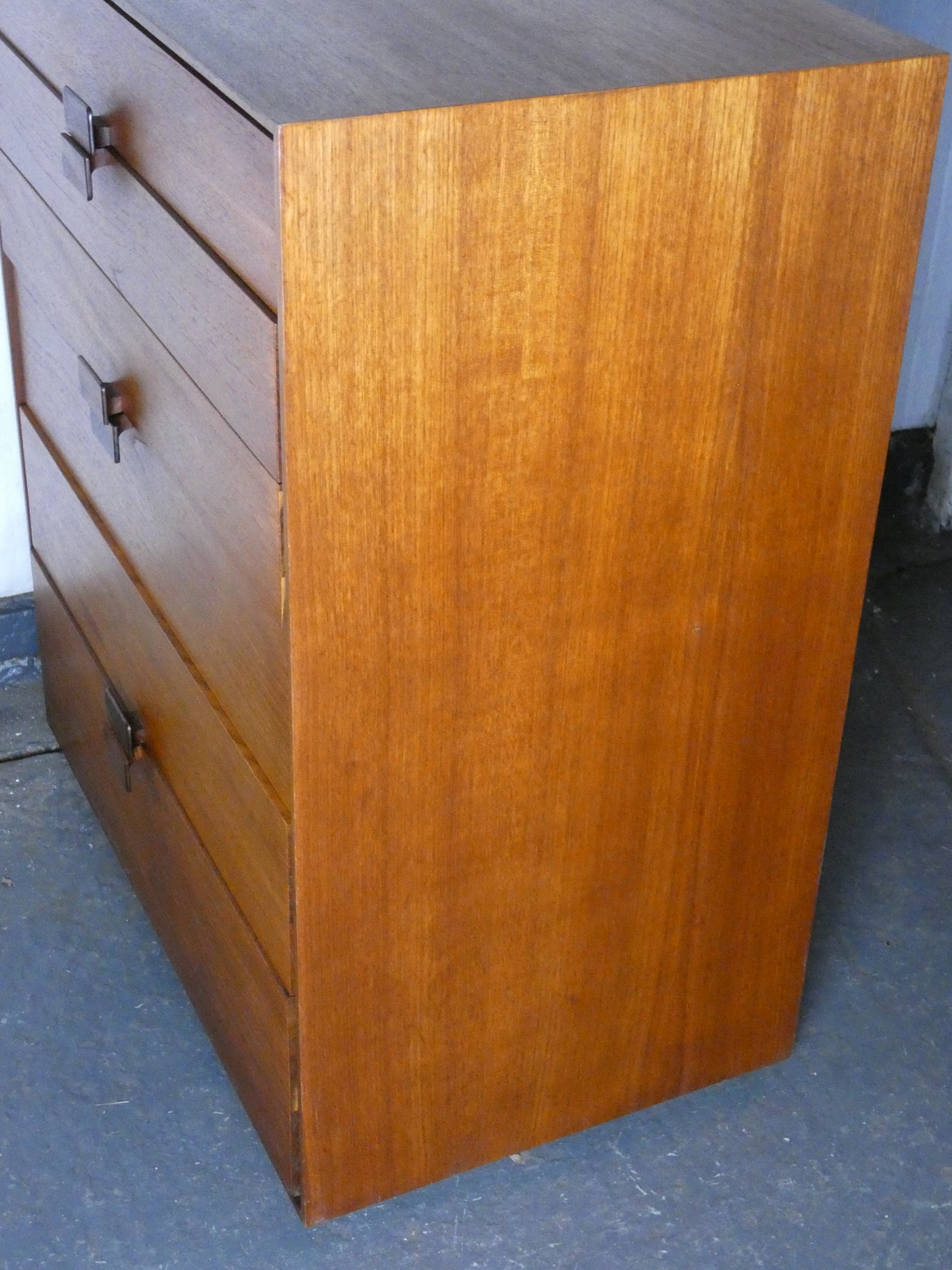 G Plan Mid Century Chest of Drawers – Kofod Larsen Denmark Range – Vintage Teak Tallboy Storage