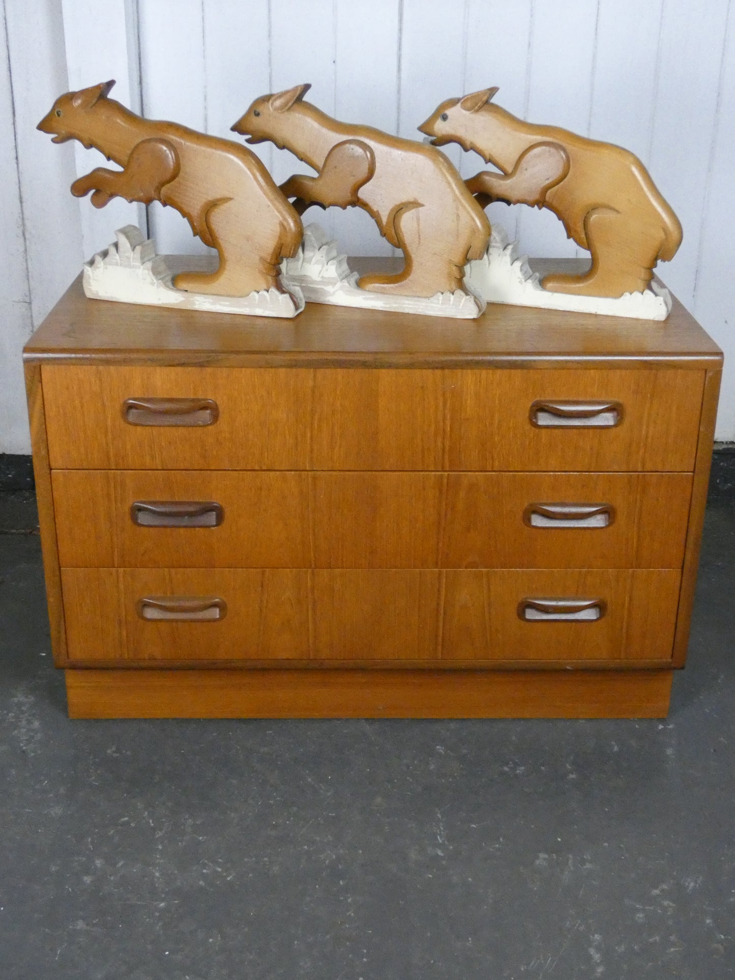 G Plan Fresco Vintage Teak Chest of Drawers – Mid Century Modern Lowboy Dresser Storage Unit