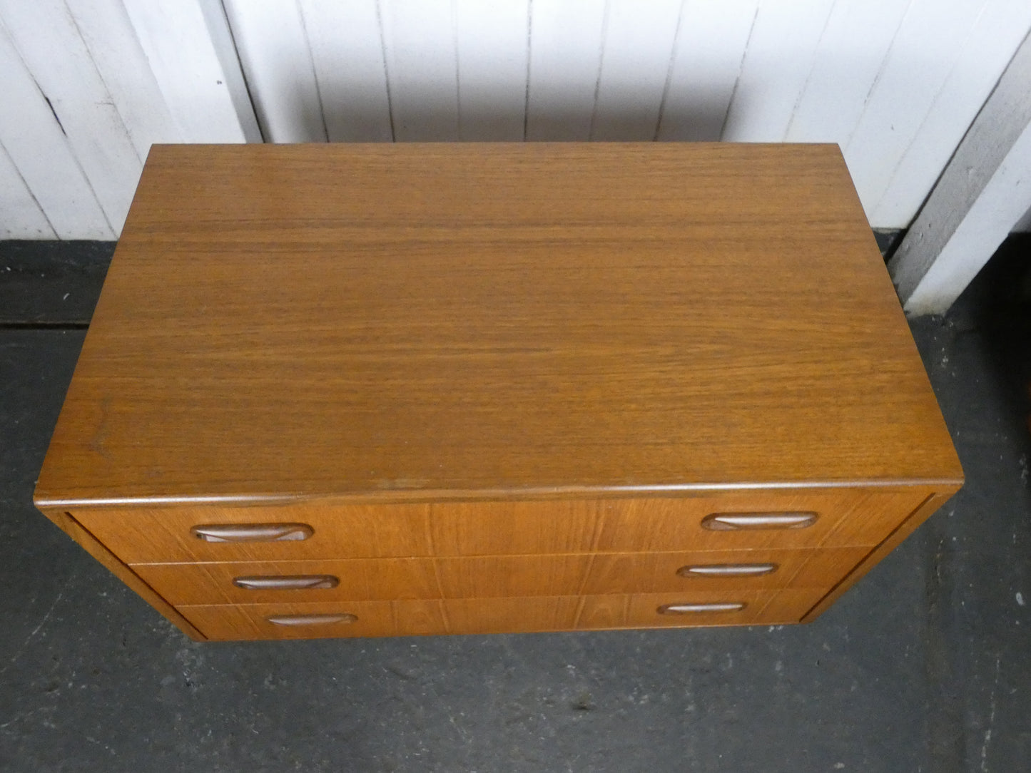 G Plan Fresco Vintage Teak Chest of Drawers – Mid Century Modern Lowboy Dresser Storage Unit