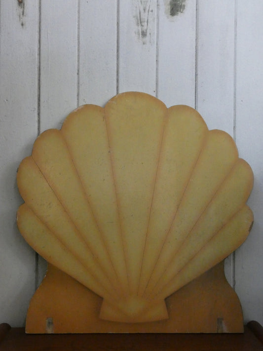 Vintage Shell Advertising Sign