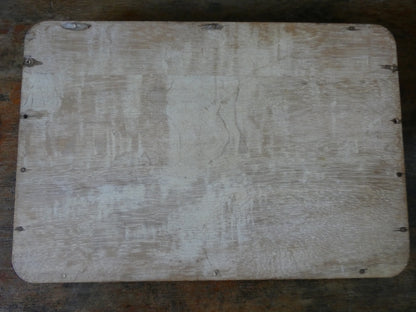 1950s Oriental wooden tray