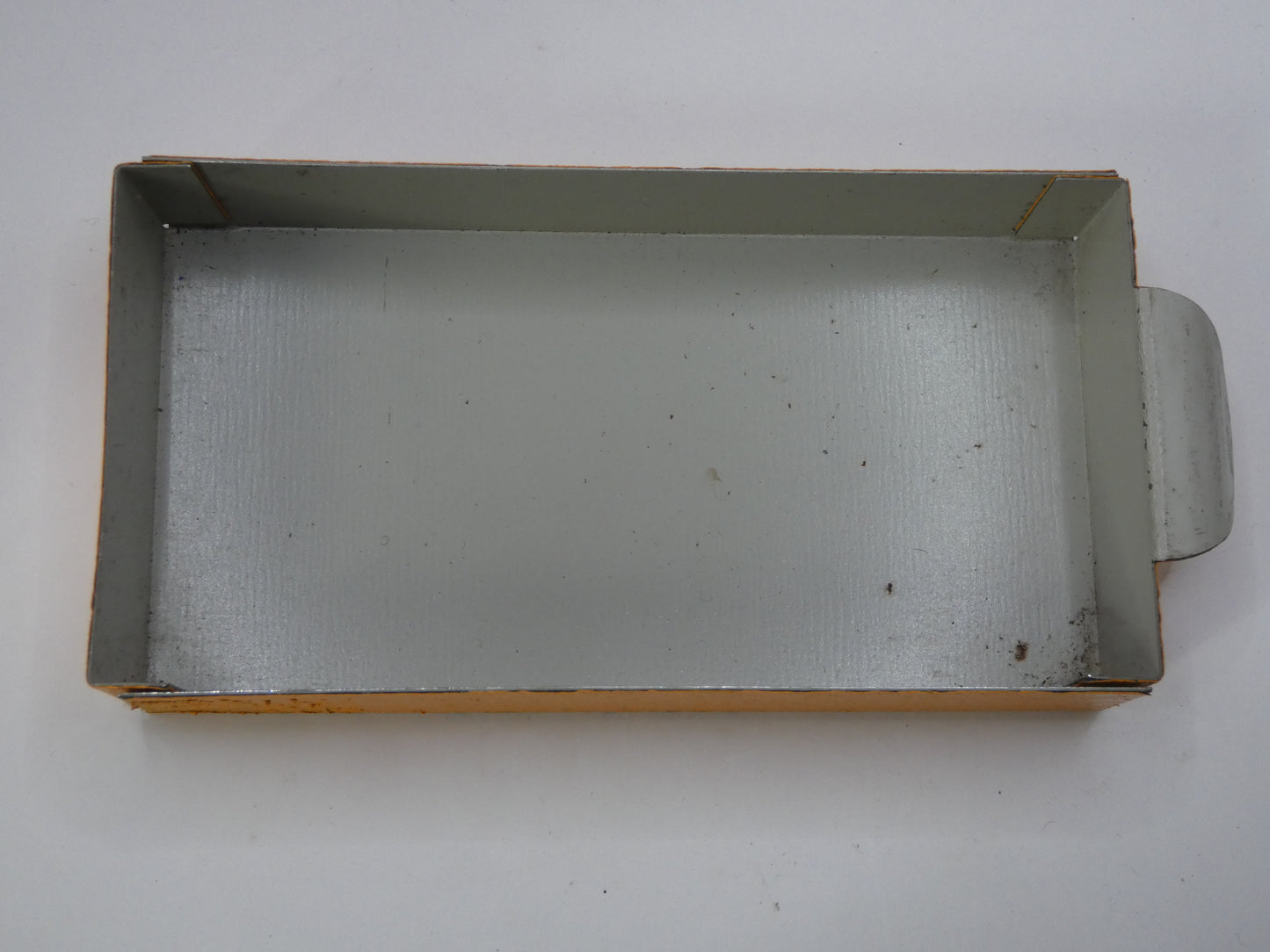 Unique Modernist Industrial Metal Desk Tidy / Multi-Drawer Storage Unit in Textured Orange Peel Finish