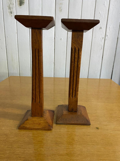 Vintage Wooden Haberdashery shop displays  - Hats / Candles / Plants ?