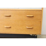 Mid century Retro E. Gomme G-Plan ' Brandon ' Golden Oak and White Sideboard