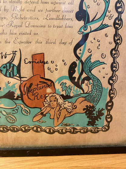 HMS * Suffolk Proclamation