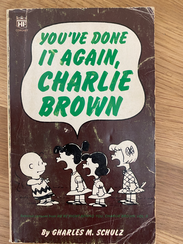 You've Done it again Charlie Brown - Book
