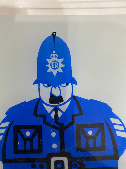 Vintage Chance Glass - Policeman