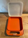 Tupperware - Traffic Sign lunch box 70s / 80s