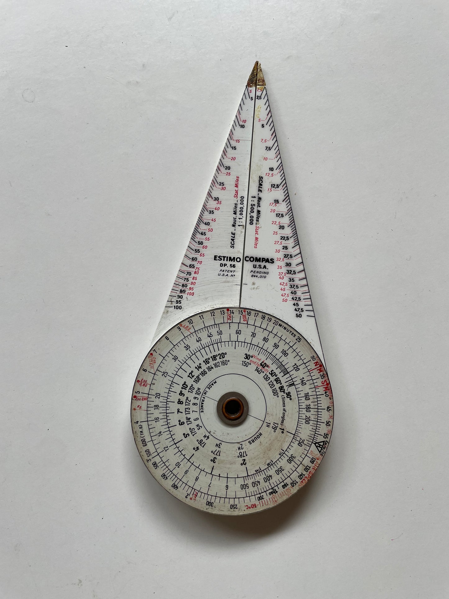 Estimo Compas USA - Old Measuring Device for Aviation