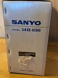 Vintage SANYO '14H-636' TRANSISTOR RADIO _ New Old Stock Boxed