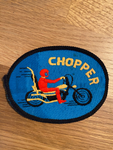 Vintage Chopper Sew on Patch