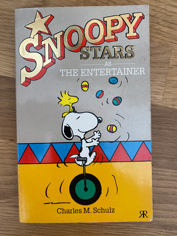 Snoopy Stars as Entertainer Book