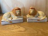 Lovely pair of Lions !  ornaments