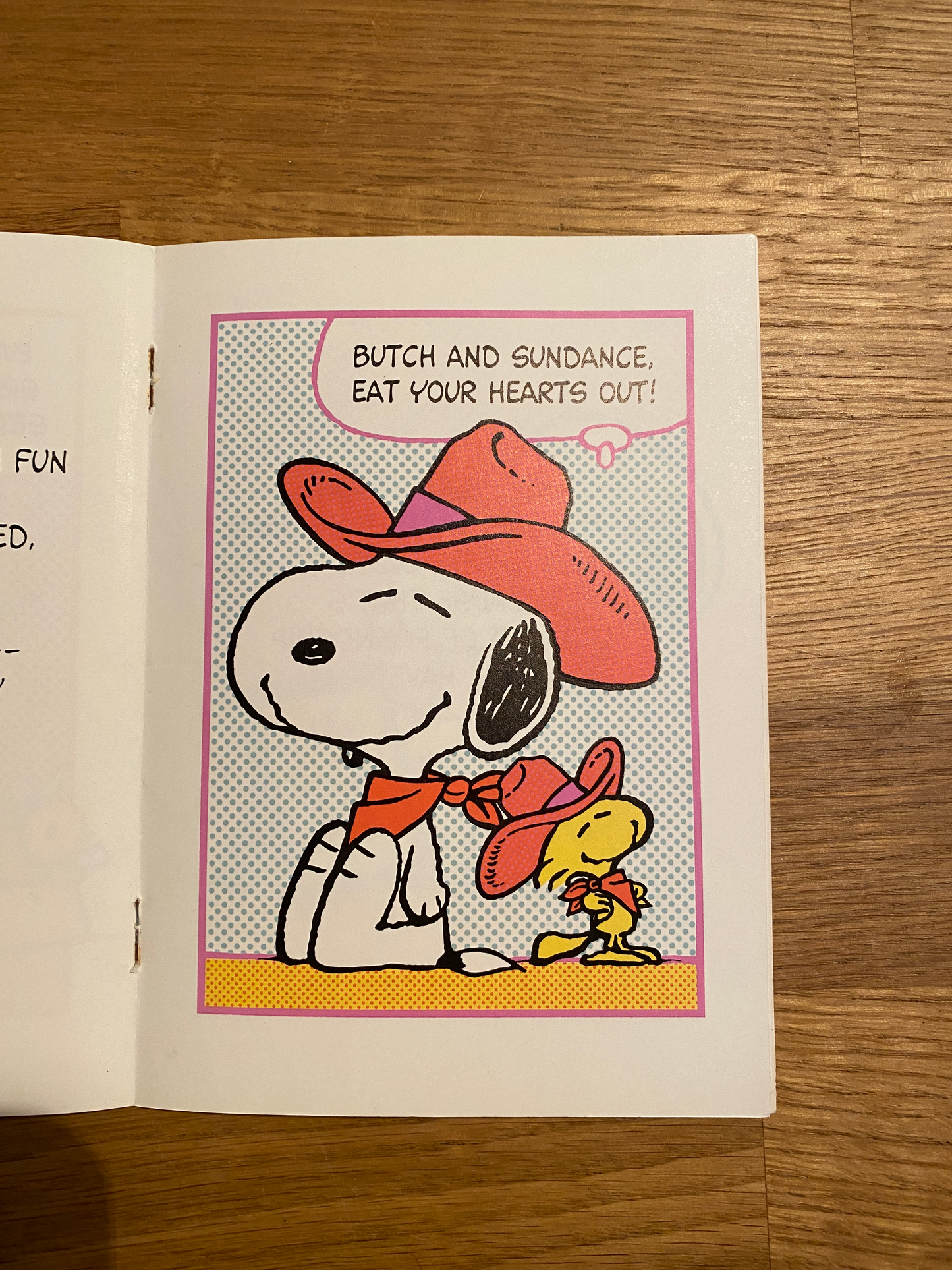 Hi! I 'm thinking  of You ! Snoopy Booklets - Peanuts Schulz - 80s