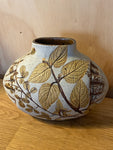 Mid Century Stone Pottery Vase