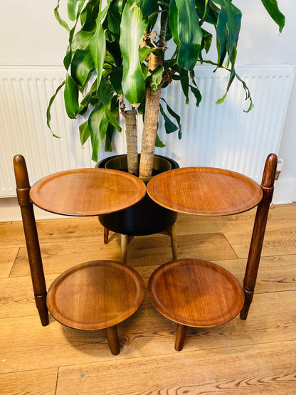 Vintage Danish Oak Side Tables from Edmund Jørgensen, 1950s